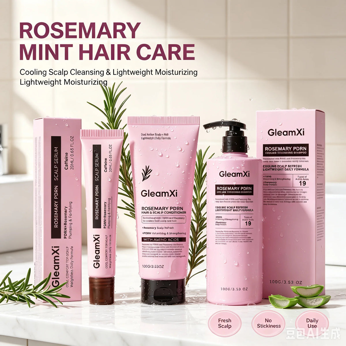 Evaro Rosemary PDRN Hair Growth & Scalp Care Set