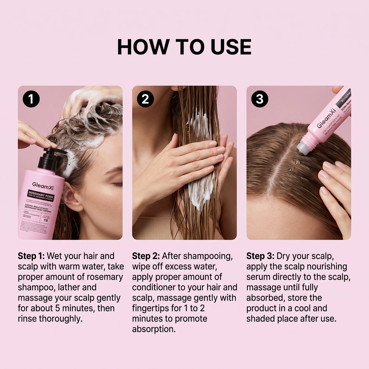 Evaro Rosemary PDRN Hair Growth & Scalp Care Set