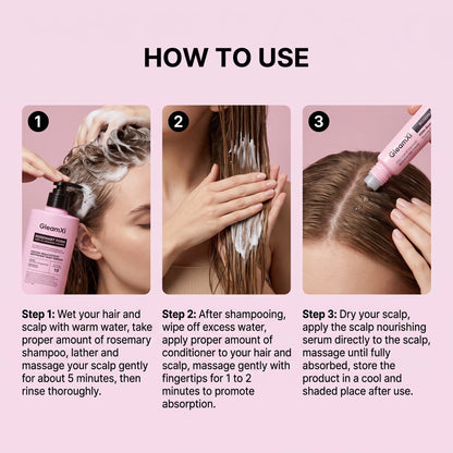 Evaro Rosemary PDRN Hair Growth & Scalp Care Set